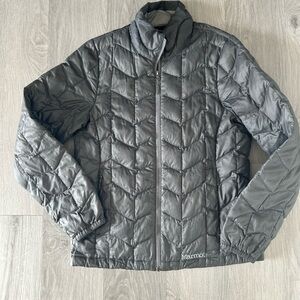 Marmot herringbone down jacket